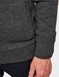 Pegasus Sherpa Lined Shawl Collar Zipper - Charcoal