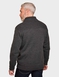 Pegasus Sherpa Lined Shawl Collar Zipper - Charcoal