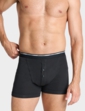 Pack of 2 Jockey Knitted Boxer Short - Black
