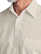 Double Two Short Sleeve Easy Care Shirt - Cream