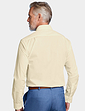 Double Two Long Sleeve Easy Care Shirt - Cream