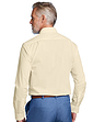 Double Two Long Sleeve Easy Care Shirt - Cream