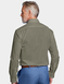 Double Two Long Sleeve Easy Care Shirt - Khaki