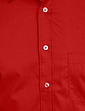 Double Two Long Sleeve Easy Care Shirt - Red