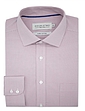 Double Two Long Sleeve Gingham Check Shirt - Mauve