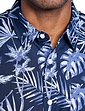 Pegasus Short Sleeve Hawaiian Shirt - Navy