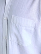Pegasus Short Sleeve Linen Shirt - White