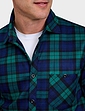 Pegasus Fleece Lined Shirt - Green