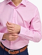 Double Two Geometric Long Sleeve Shirt - Pink