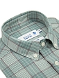 Double Two Mint Check Short Sleeve Shirt - Mint