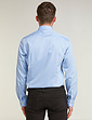 Double Two Luxury Weave Cotton Long Sleeve Shirt - Blue