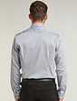 Double Two Luxury Weave Cotton Long Sleeve Shirt - Grey