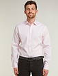 Double Two Luxury Weave Cotton Long Sleeve Shirt - Pink