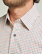 Double Two Brushed Check Shirt Tattersall - Rust