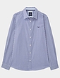 Crew Clothing Gingham Shirt - Marine