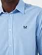 Crew Clothing Gingham Shirt - Sky