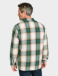 Pegasus Sherpa Lined Zip Overshirt - Green