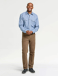 Pegasus Long Sleeve Flannel Shirt - Navy