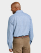 Pegasus Long Sleeve Flannel Shirt - Navy