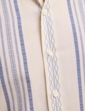 Short Sleeve Stripe Double Two Shirt - Beige