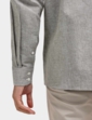 Double Two Linen Blend Shirt - Khaki