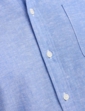 Double Two Linen Blend Shirt - Mid Blue