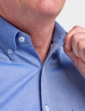 Double Two Short Sleeve Oxford Shirt - Blue
