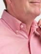 Double Two Short Sleeve Oxford Shirt - Red