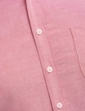 Double Two Short Sleeve Oxford Shirt - Red
