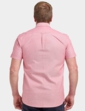 Double Two Short Sleeve Oxford Shirt - Red