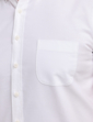 Double Two Short Sleeve Oxford Shirt - White