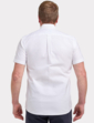 Double Two Short Sleeve Oxford Shirt - White