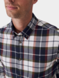 Crew Clothing Check Flannel Shirt - Red