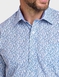Pegasus Short Sleeve Floral Shirt - Navy
