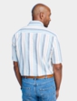 Pegasus Short Sleeve Stripe Shirt - White