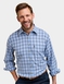 Champion Long Sleeve Check Shirt Lyndhurst - Navy