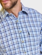 Champion Long Sleeve Check Shirt Lyndhurst - Navy