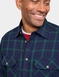 Pegasus Long Sleeve Check Shirt - Navy