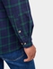 Pegasus Long Sleeve Check Shirt - Navy