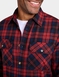 Pegasus Long Sleeve Check Shirt - Red