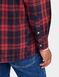 Pegasus Long Sleeve Check Shirt - Red