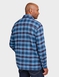 Pegasus Cotton Flannel Check Shirt - Navy