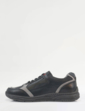 Truflex Wide Fit Lace Trainer - Black