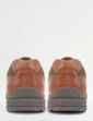 Truflex Wide Fit Lace Trainer - Brown