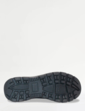 Leather Waterproof Extra Wide Fit Lace Hiker Boot - Black