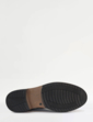 Pegasus Leather Wide Fit Chelsea Boot With Side Zip - Tan