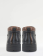 Pegasus Leather Wide Fit Waterproof Twin Zip Boot - Black