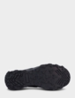 Pegasus Leather Wide Fit Trainer Style Walking Shoe - Black