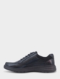 Pegasus Wide Fit Lace Shoe - Black