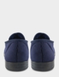 Dr Keller Wide Fit Fleece Lined Slipper - Navy